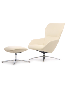 Офисное кресло «Riva Chair Design Selin (кресло + оттоманка)» купить в Минске • Гродно • Гомеле • Могилеве